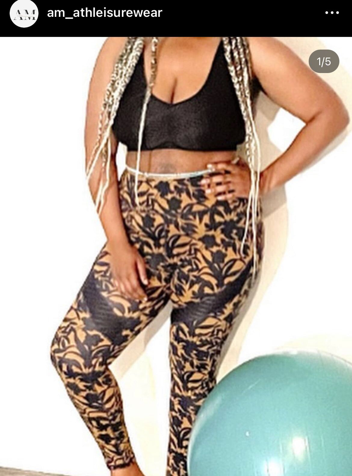 Blossom leggings with mesh patch on sides